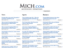 Tablet Screenshot of mich.com